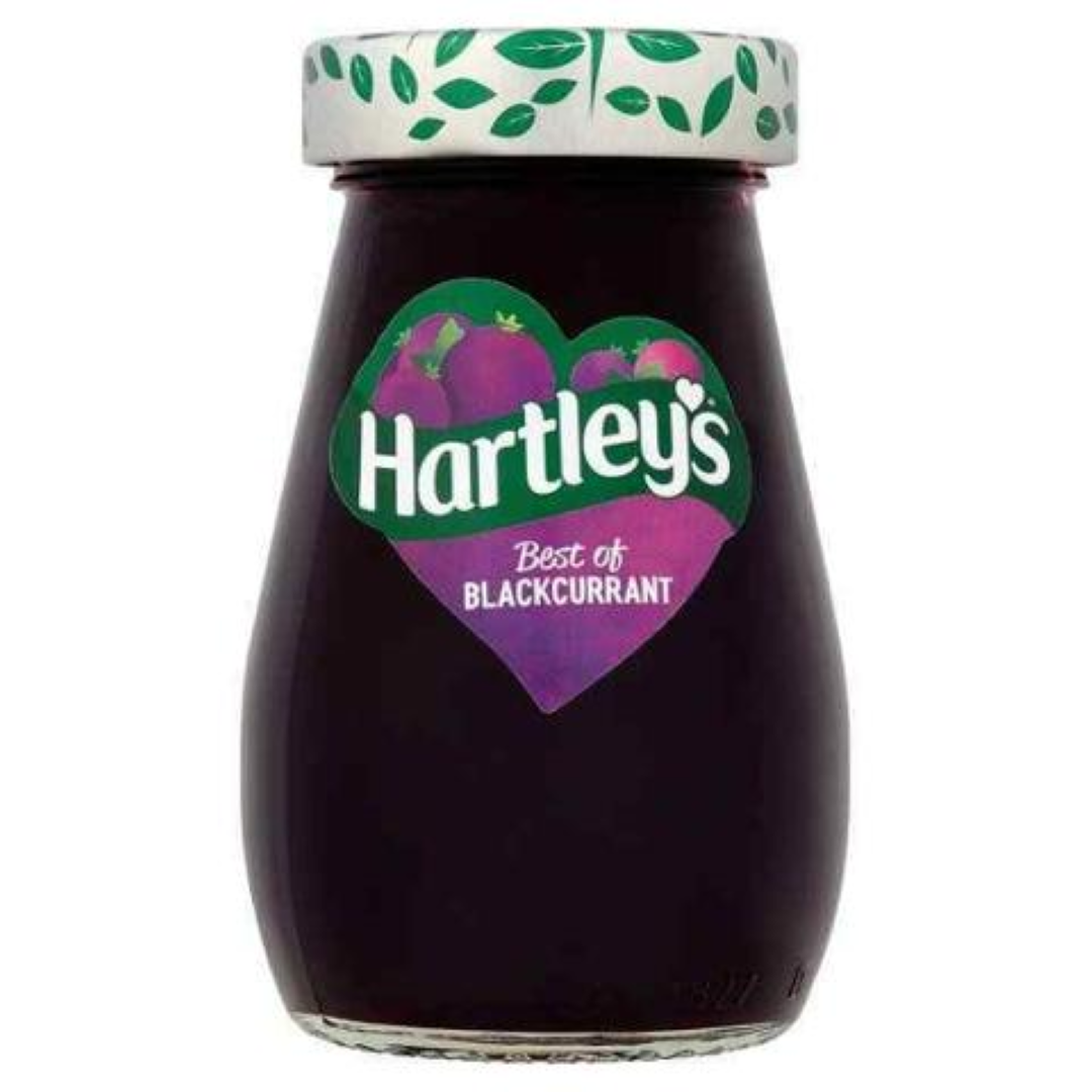 HARTLEYS BEST BLACKCURRANT JAM 340G